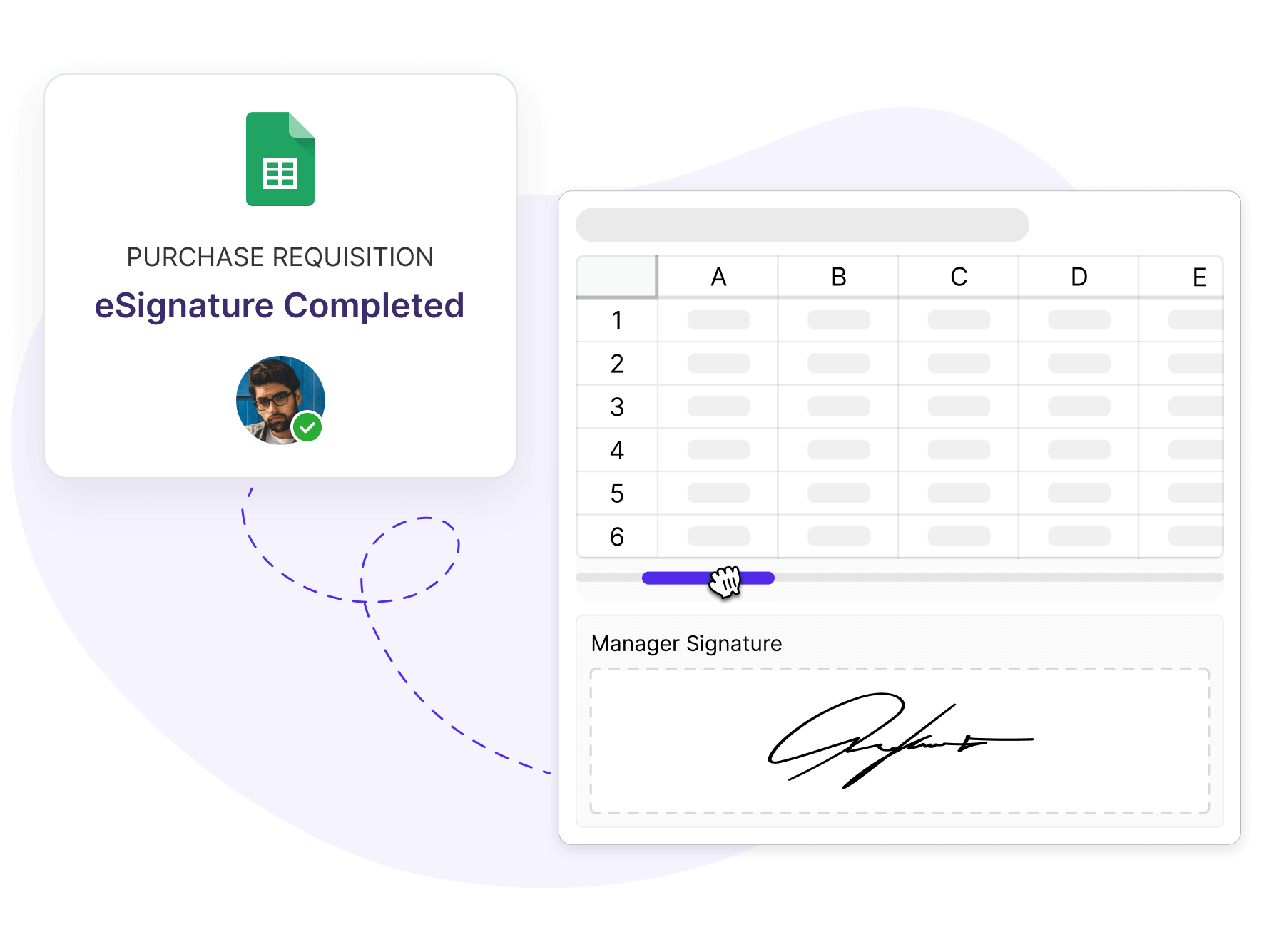 Collect signatures in Google Sheets