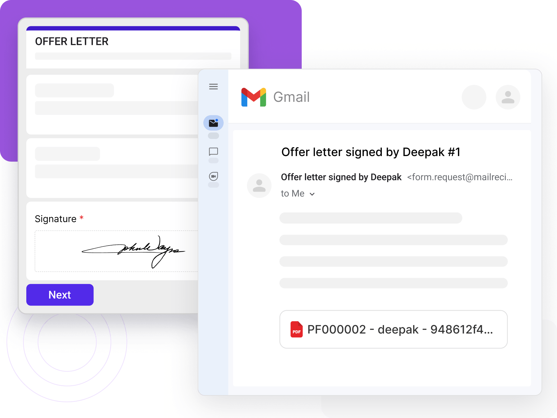 Real-time notifications