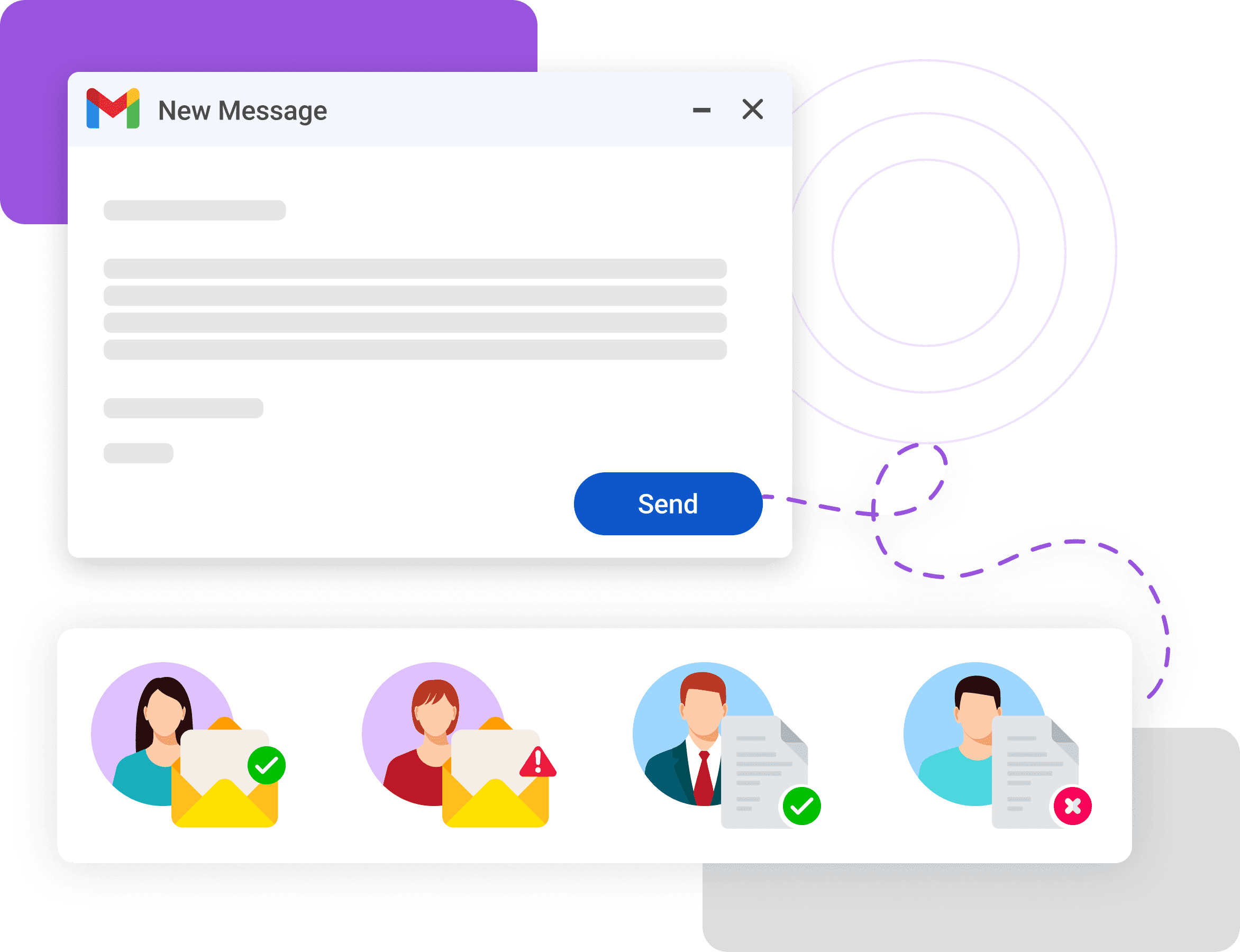 Track email delivery, engagement